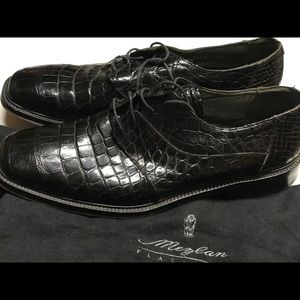 Mezlan Platinum Genuine Alligator size 14M
